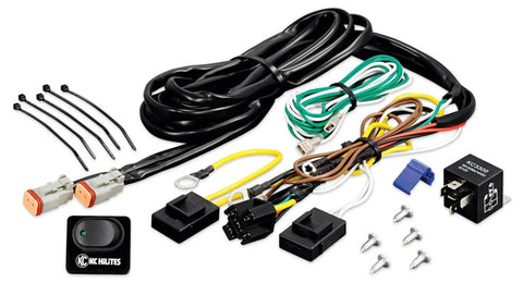 KC HiLiTES - Wiring Harness with 40 Amp Relay and LED Rocker Switch - KC 6315 - 6315 - MST Motorsports