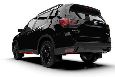 Rally Armor - Black Mud Flap/Orange Logo - MF52-UR-BLK/OR - MST Motorsports