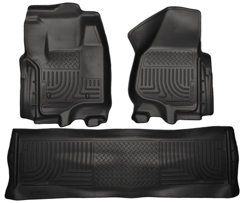 Husky Liners - Front & 2nd Seat Floor Liners (Footwell Coverage) - 99711 - MST Motorsports