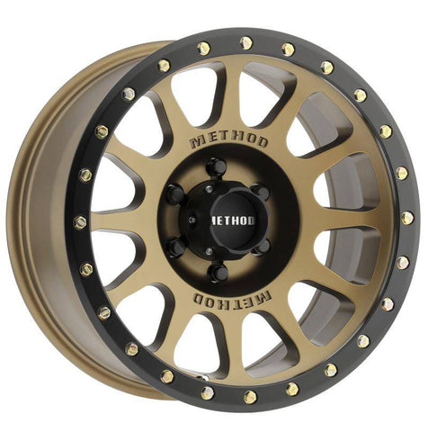 Method Wheels - Method MR305 NV 16x8 0mm Offset 6x5.5 108mm CB Method Bronze/Black Street Loc Wheel - MR30568060900 - MST Motorsports