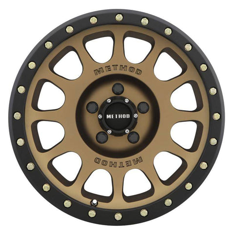 Method Wheels - Method MR305 NV 17x8.5 0mm Offset 5x5.5 108mm CB Method Bronze/Black Street Loc Wheel - MR30578555900 - MST Motorsports