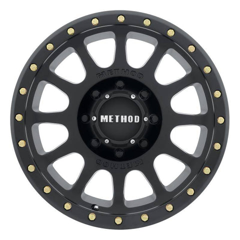 Method Wheels - Method MR305 NV 18x9 -12mm Offset 8x6.5 130.81mm CB Matte Black Wheel - MR30589080512N - MST Motorsports