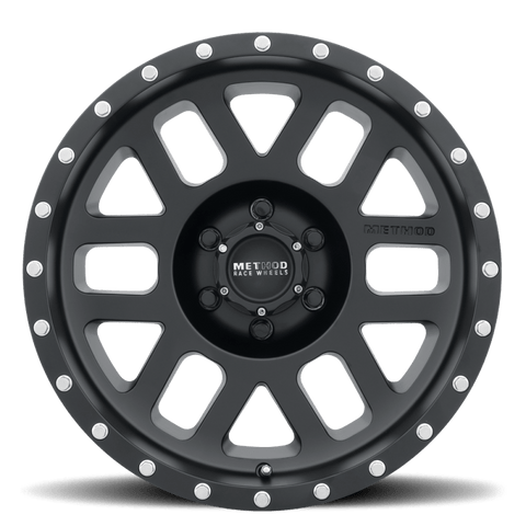 Method Wheels - Method MR306 Mesh 17x8.5 0mm Offset 6x5.5 108mm CB Matte Black Wheel - MR30678560500 - MST Motorsports