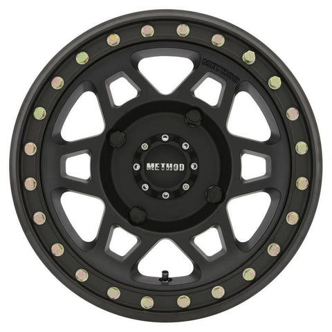 Method Wheels - Method MR405 UTV Beadlock 15x7 5+2/+38mm Offset 4x156 132mm CB Matte Black w/BH-H24100 Wheel - MR40557046552B - MST Motorsports