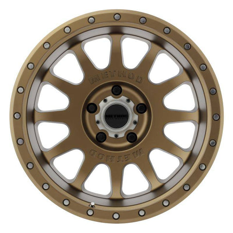 Method Wheels - Method MR605 NV 20x10 -24mm Offset 5x5 71.5mm CB Method Bronze Wheel - MR60521050924N - MST Motorsports