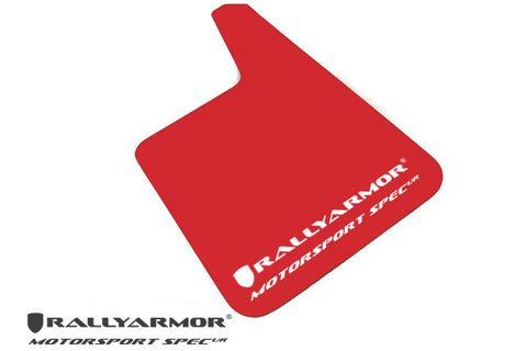 Rally Armor - Red Mud Flap/White Logo - MF20-MSUR-RD/WH - MST Motorsports