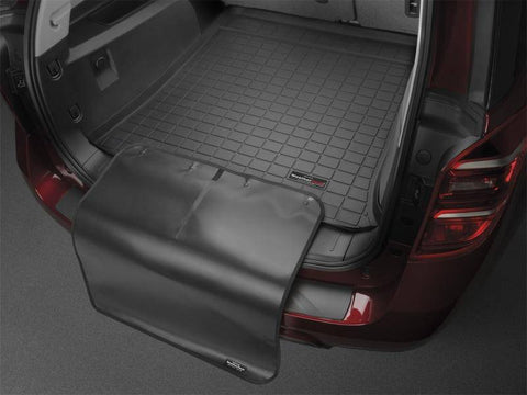 WeatherTech - WeatherTech 2020+ Ford Explorer Cargo Liner - Black (Behind 2nd Row Seating) w/ Bumper Protector - 401304SK - MST Motorsports