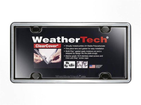 WeatherTech - WeatherTech ClearCover Frame Kit - Brushed Stainless - 60027 - MST Motorsports