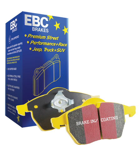 EBC Brakes - Yellowstuff pads are high friction coefficient spirited front street pads - DP41672R - MST Motorsports